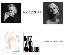 Aquazzura / Mary Katrantzou Portrait by Inez & Vinoodh